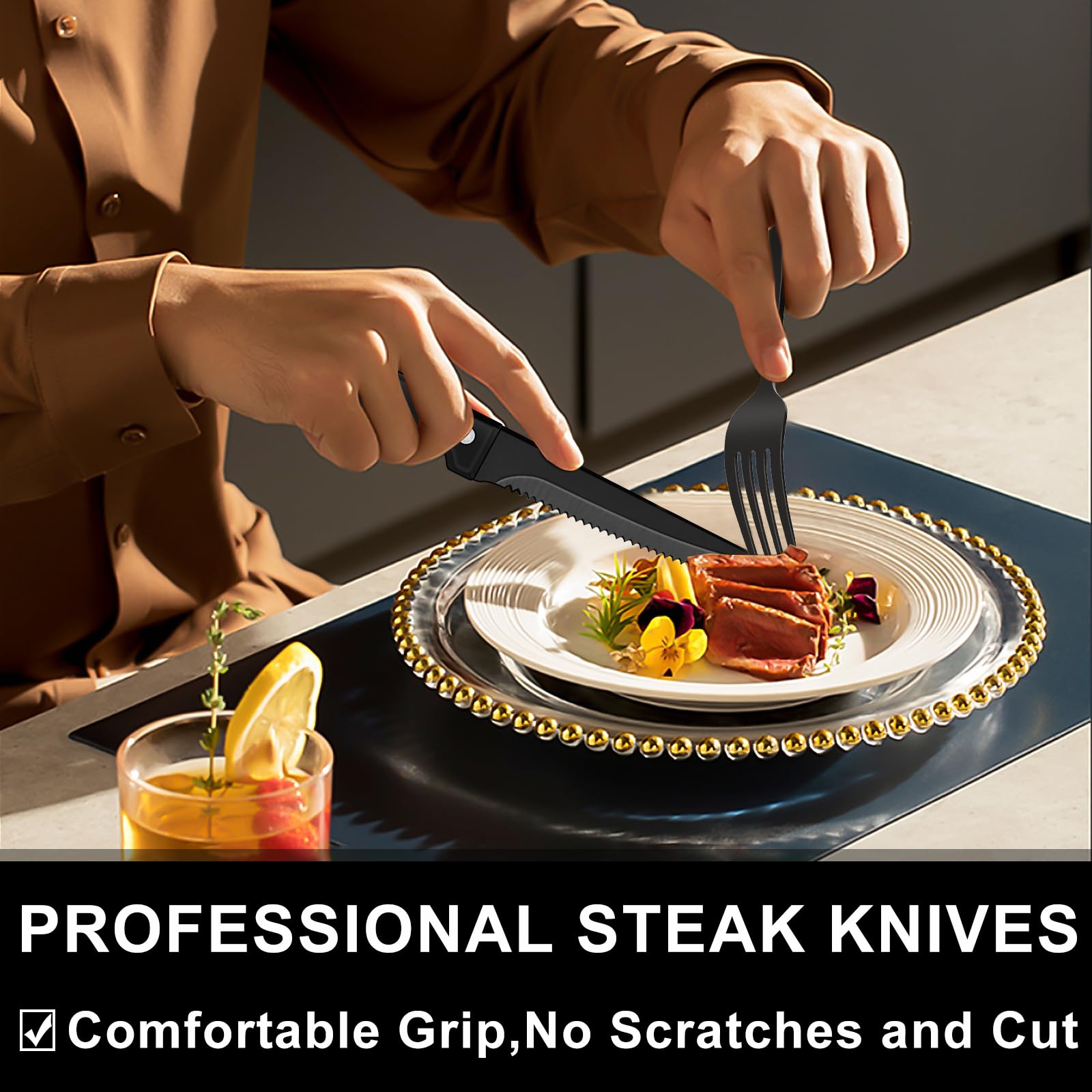 EWFEN six-compartment drawer organizer fits most kitchen drawers