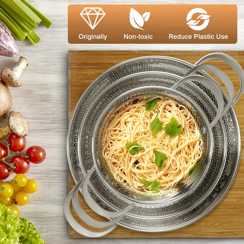 EWFEN five-quart colander, versatile for rice, vegetables, and noodles