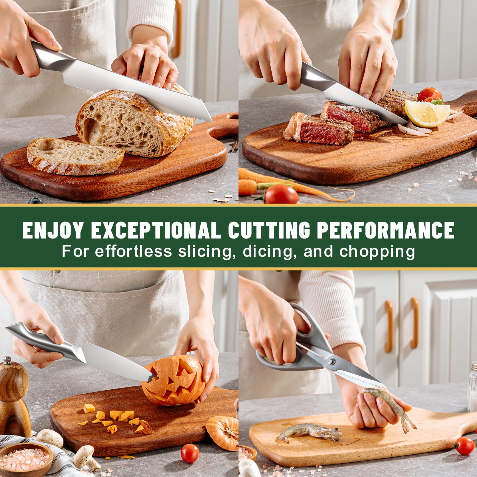 EWFEN 5-inch utility knife for precise tasks in compact spaces.