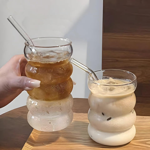 ework4u boba milk tea glasses perfect for pearl tea lovers