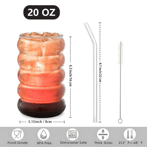 ework4u gift-ready glass set ideal for birthdays or housewarmings