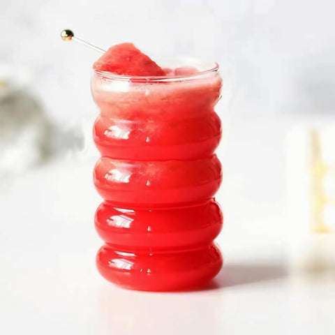 ework4u thick glass drinking jar for durable daily use