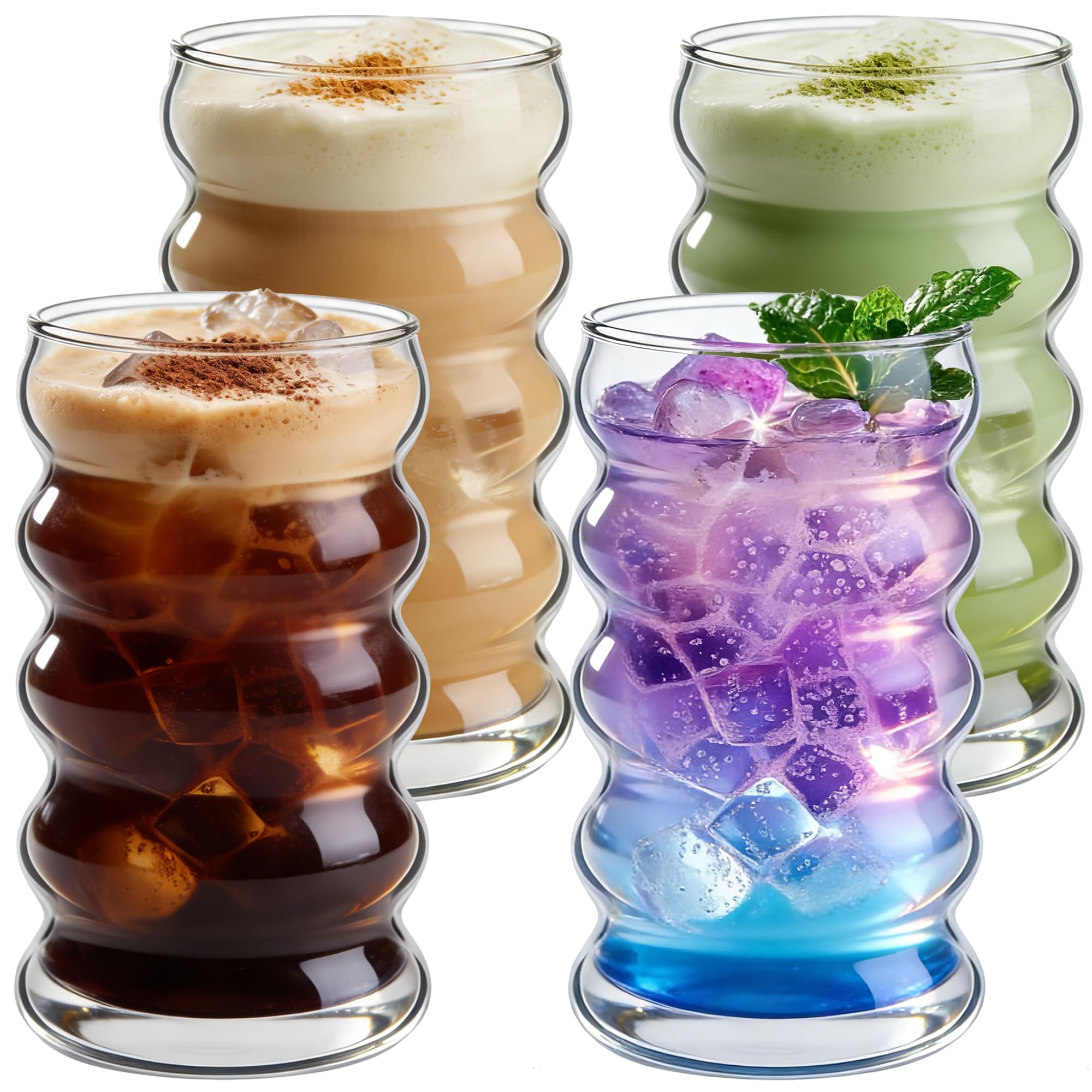 ework4u transparent BPA-free glass suitable for dishwasher cleaning