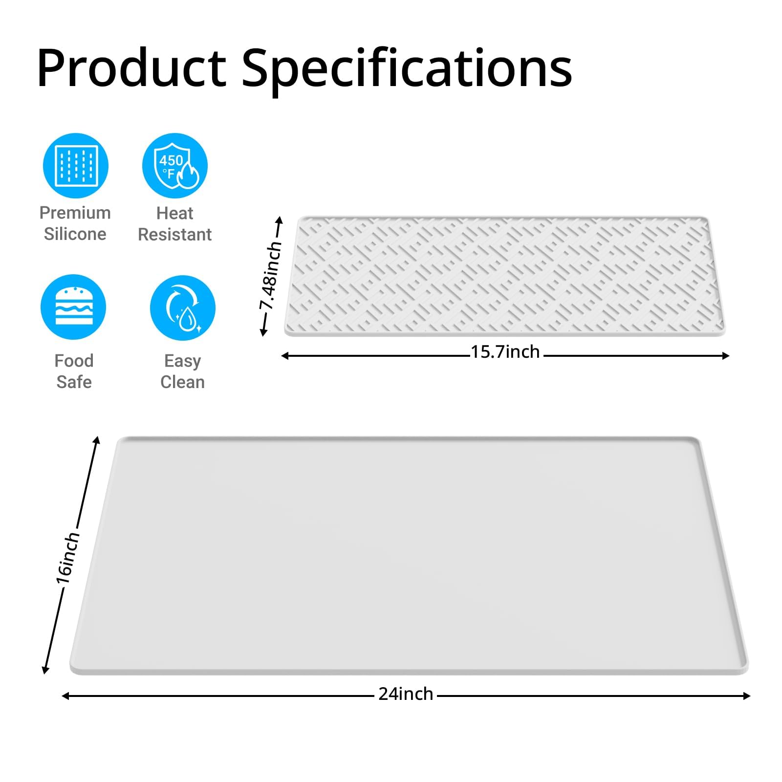 EWX anti-slip surface anchors espresso machines, reducing spills and movement.