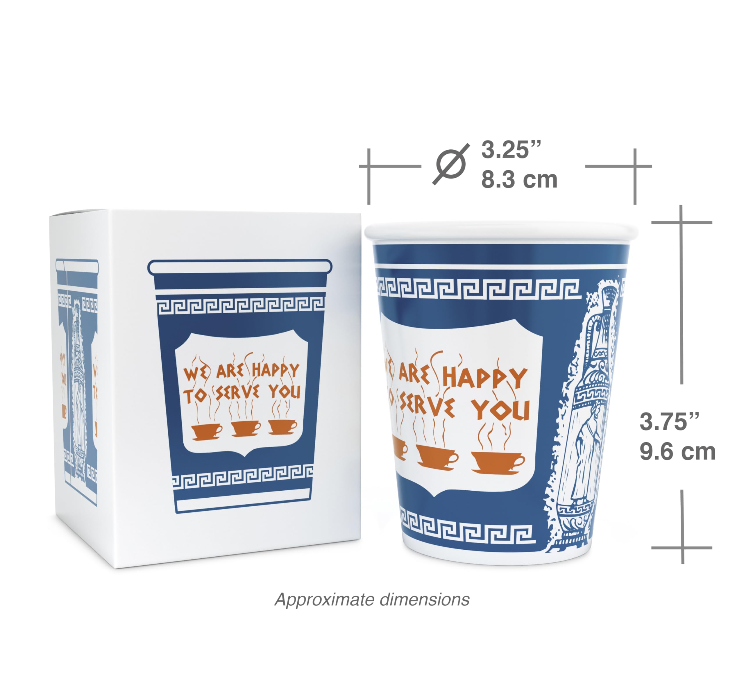 ExceptionLab lead-free ceramic cup with Prop 65 compliance.