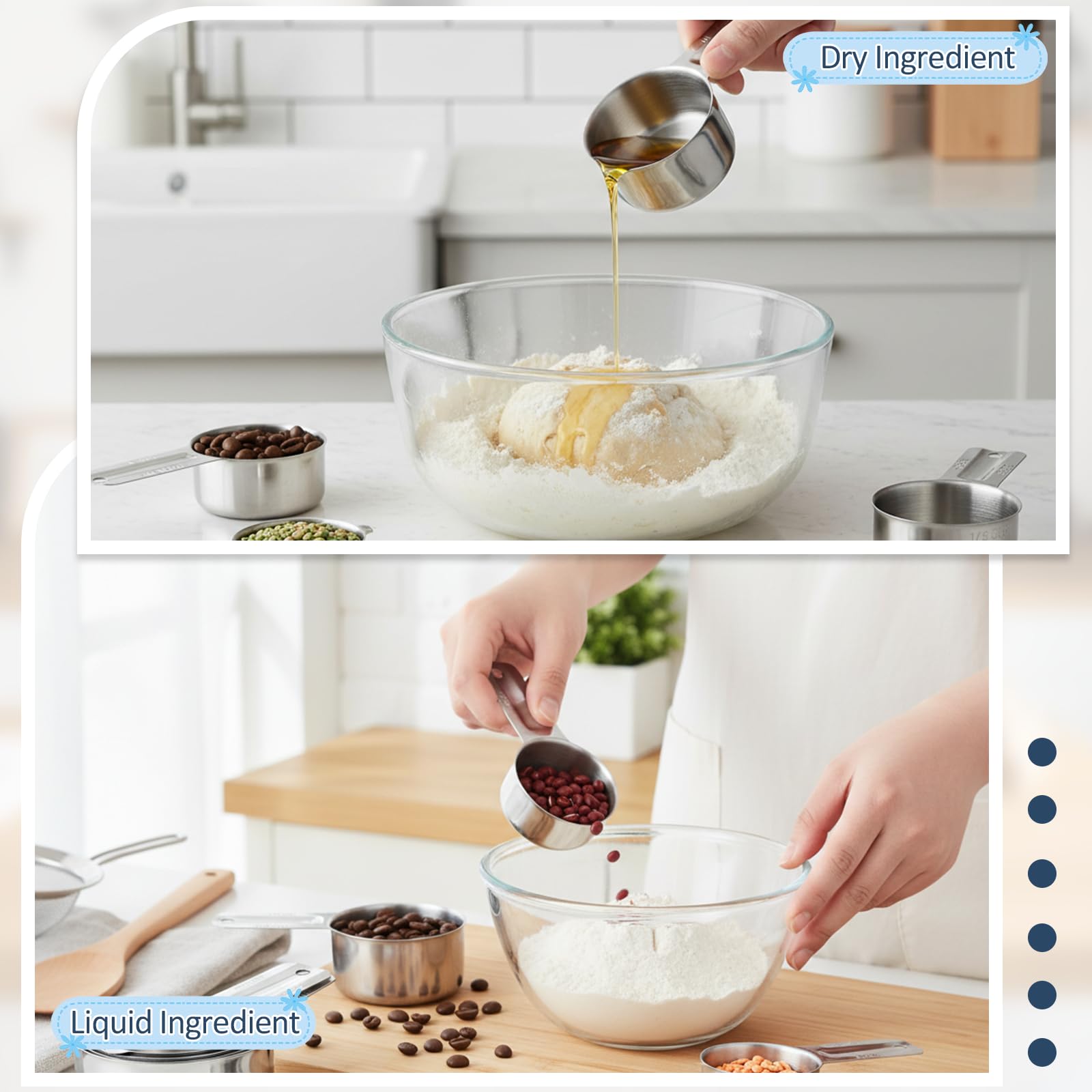 Exclaith measuring cups make a thoughtful kitchen gift for home cooks
