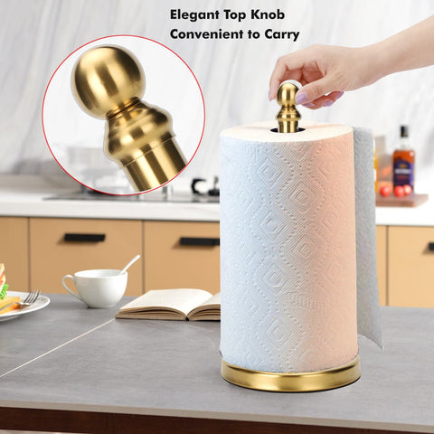 Exilon Gold holder enables quick one handed tearing for busy kitchens
