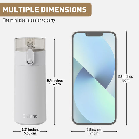 Exllena bottle with straw design for easy on-the-go drinking