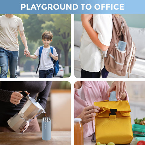 Exllena travel-friendly bottle ready for daily commutes.