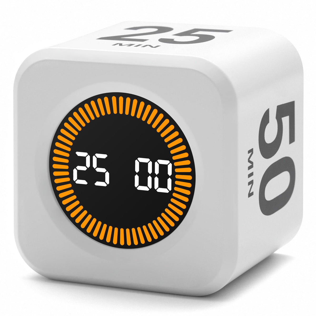Exlliy Rotating Productivity Timer on a clean desk, showing a clear progress display.