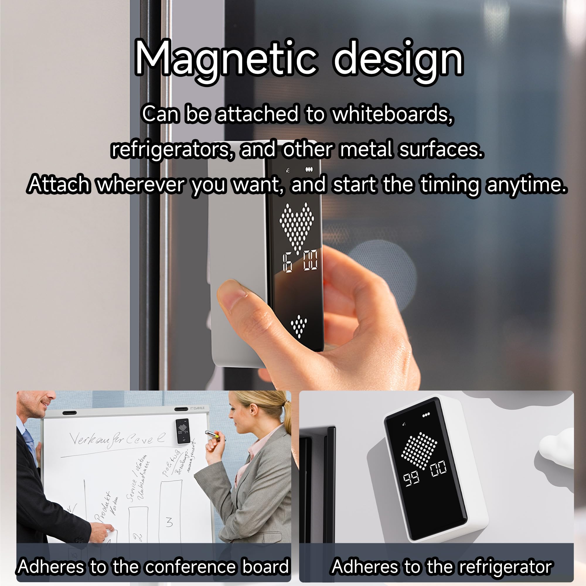 Exlliy Sand Timer offers adjustable volume for quiet kitchens or classrooms.