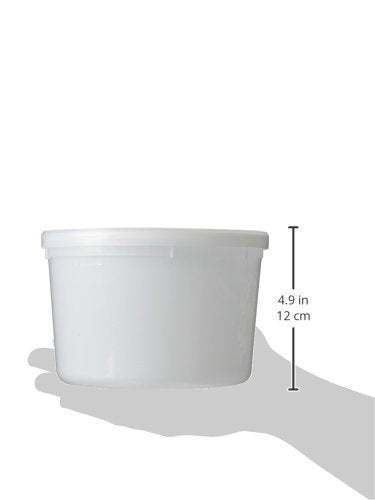 Extreme Freeze Reditainer 64oz deli container, stackable design saves fridge space.