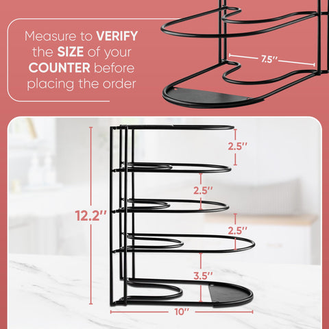 Extreme Matters heavy-duty cookware organizer supports heavy pots with stable, durable design.