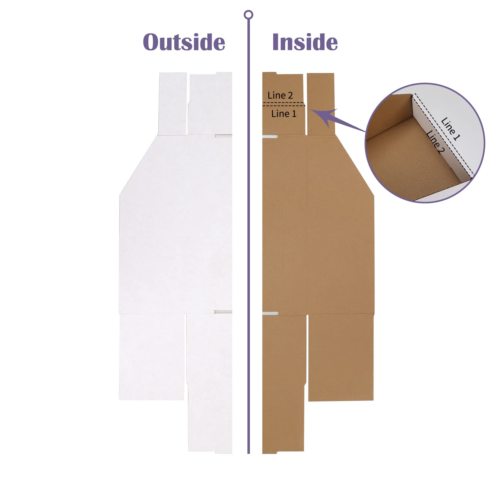 EXYGLO shelf organizer bins maximize shelf space and tidy rooms.