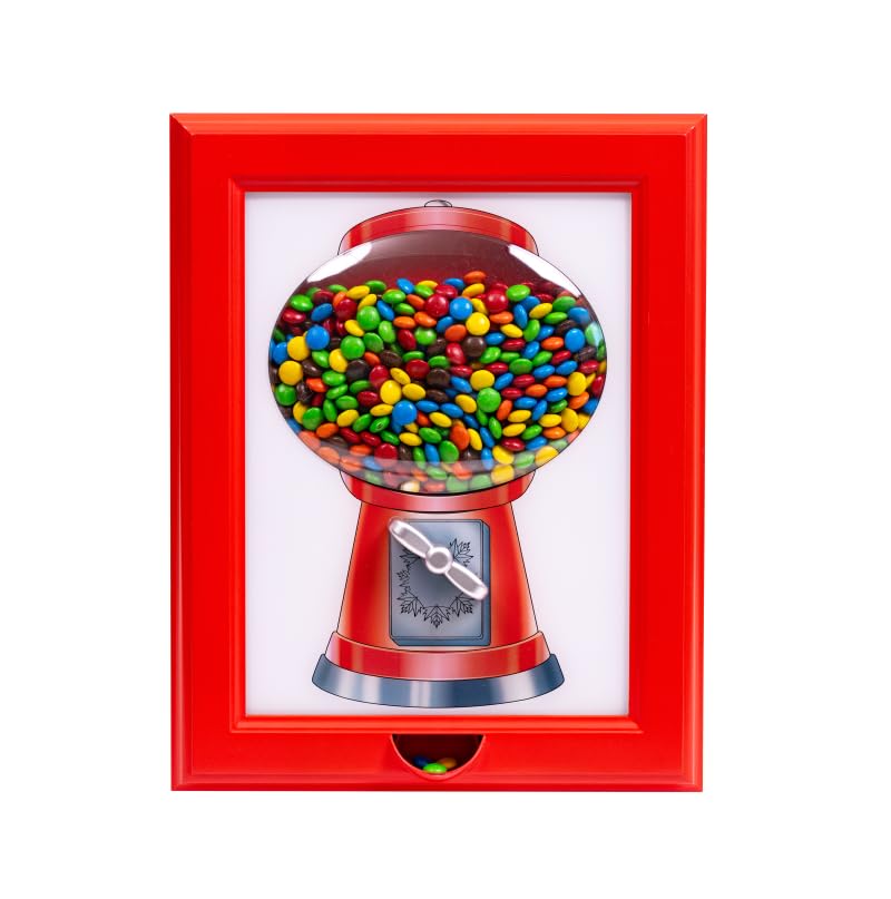 Eye Candy Frame 3D globe artwork adds playful visual appeal