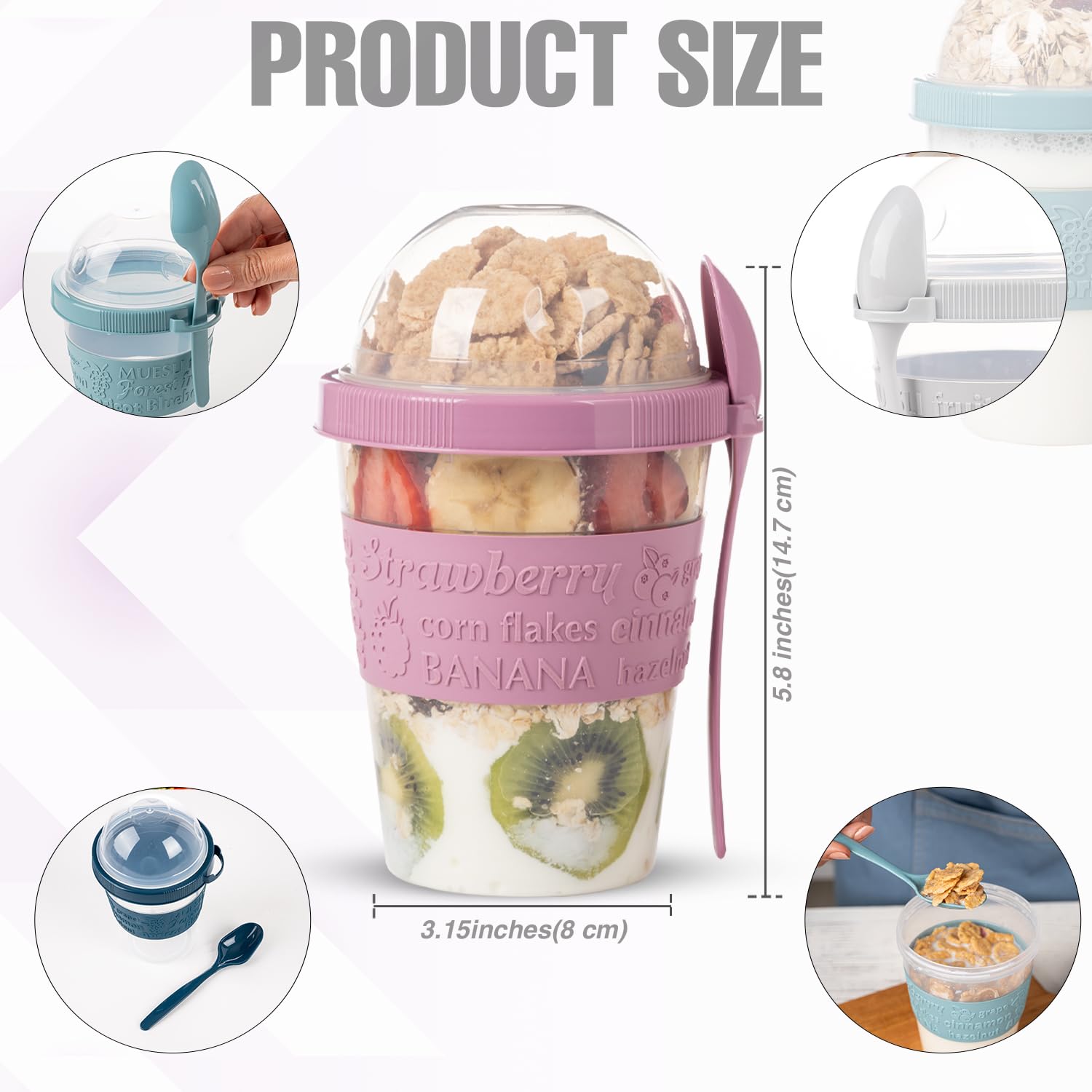 EYNEL BPA-free plastic ensures safe daily use and easy cleaning.