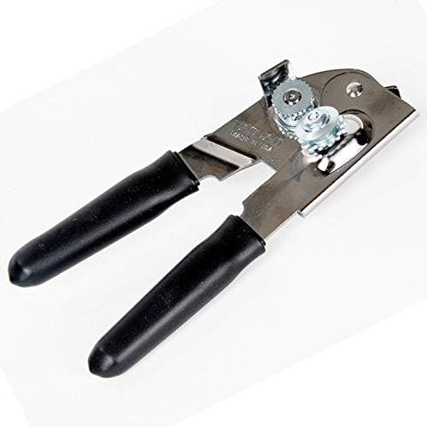 EZ-DUZ-IT deluxe can opener side handles provide a comfortable grip during opening
