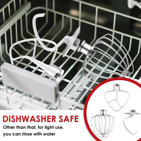 Ezato dishwasher-safe attachments simplify cleanup after baking sessions.