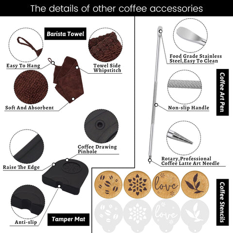 Ezebesta barista towel for quick cleanups during espresso prep