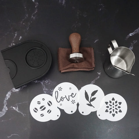 Ezebesta tamper base 304 stainless steel resists rust and cleans easily