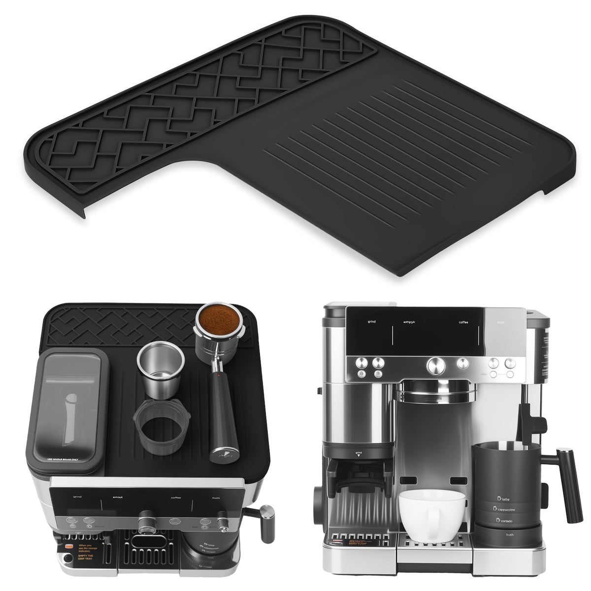 EZHPYK top mat for Ninja Luxe ES601 protects the top surface with non-slip stability.