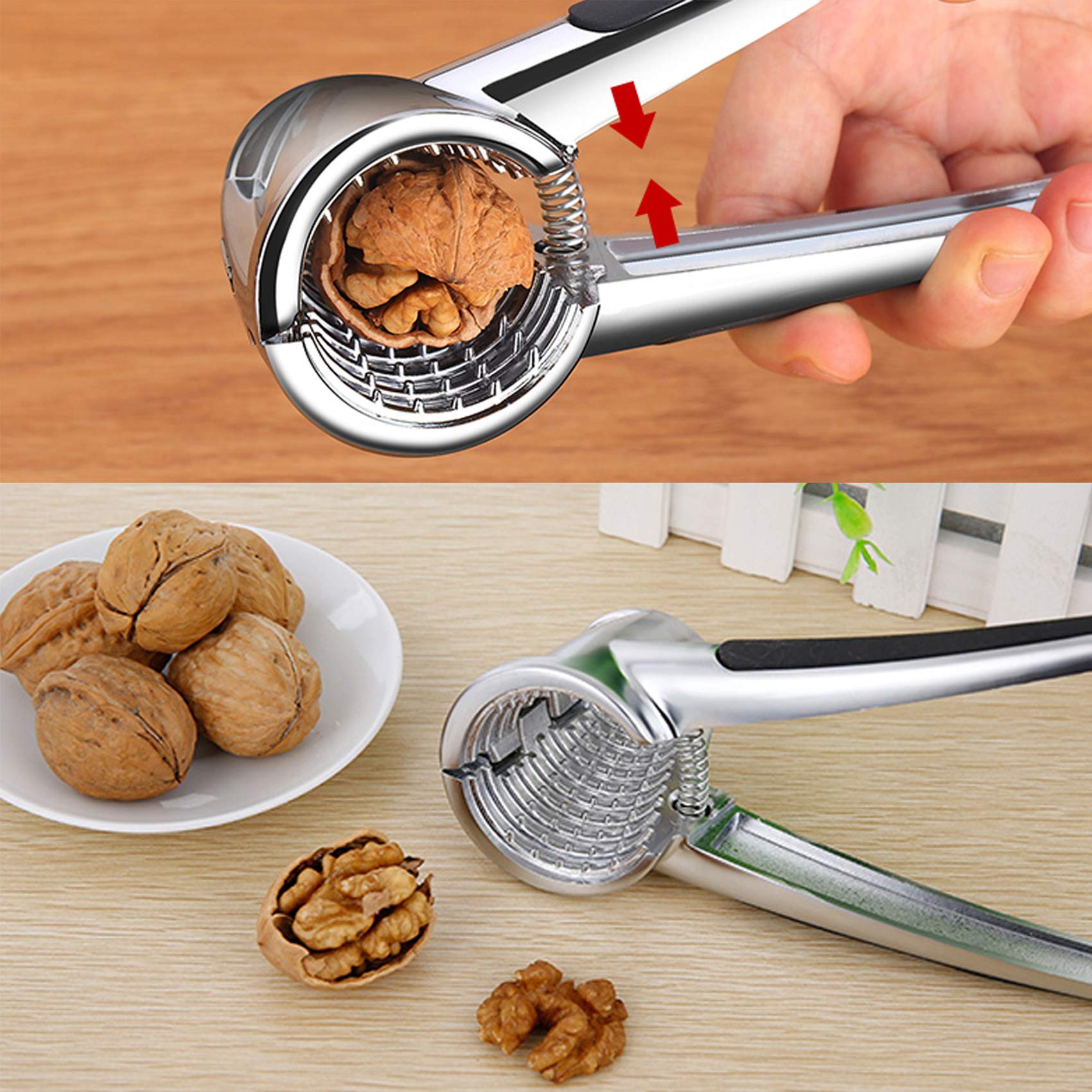 EZiKitchen gift-ready nut cracker makes a stylish housewarming or holiday present.