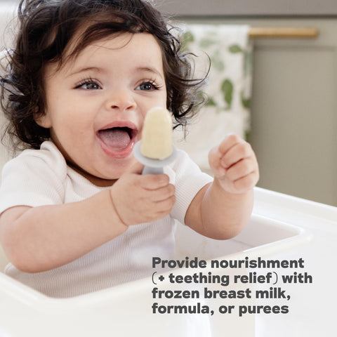 ezpz Tiny Pops compact freezer-friendly design fits small spaces