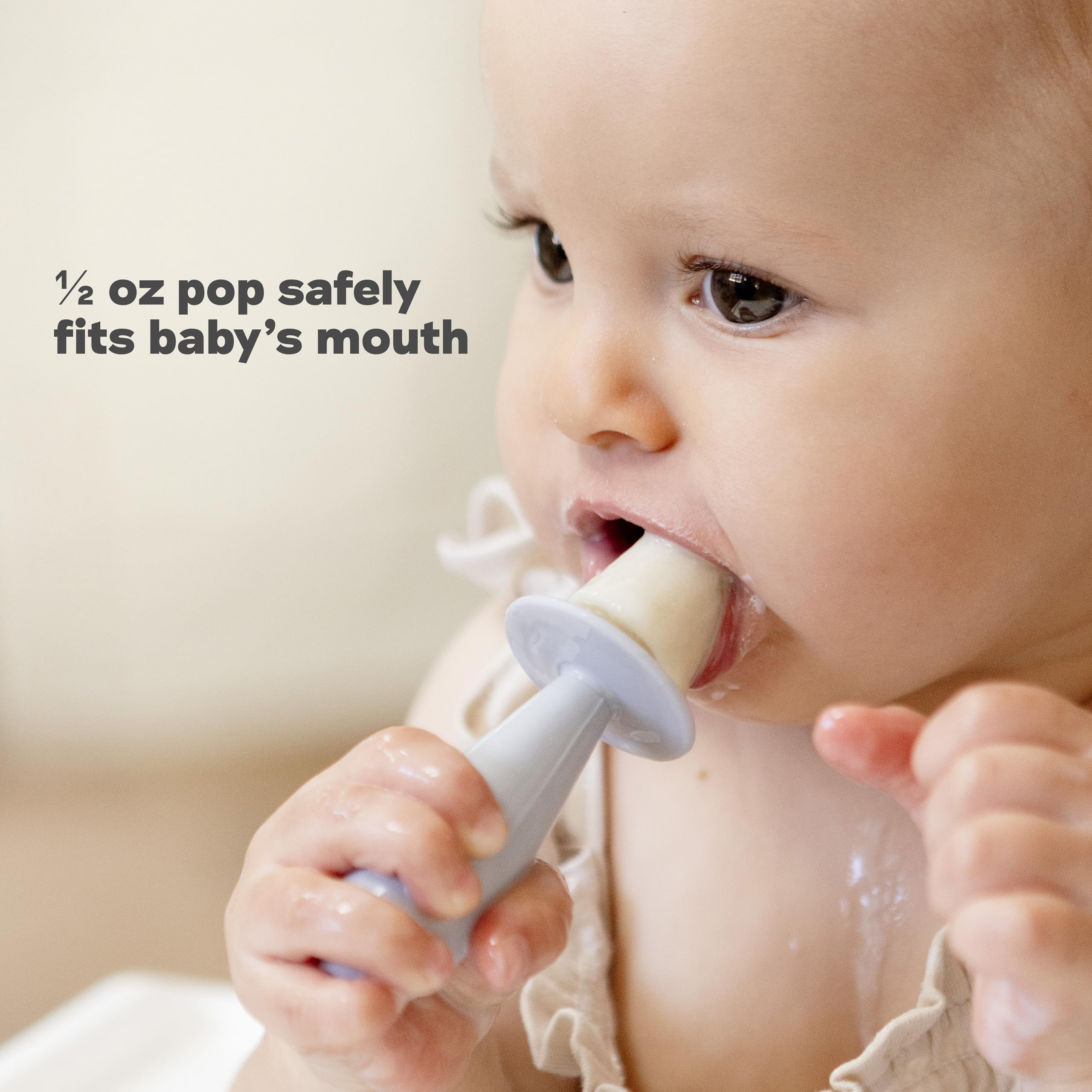 ezpz Tiny Pops half-ounce portions ideal for tiny mouths