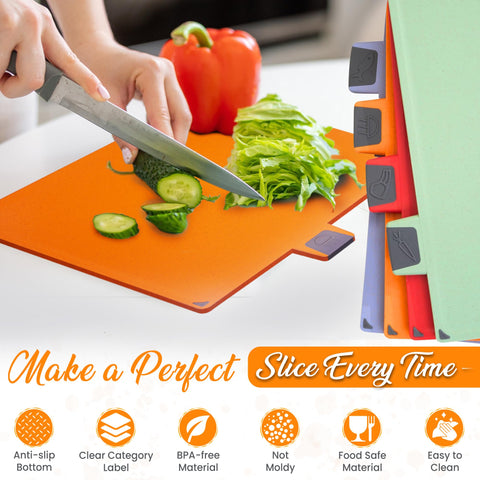 EZTICO multi-size boards accommodate fruits, veggies, and proteins efficiently