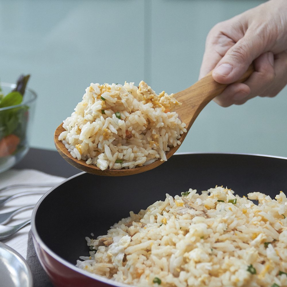 FAAY teak cooking spoon ideal for non-stick cookware and precise stirring