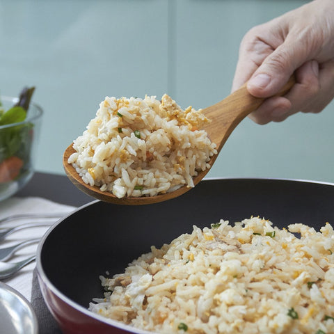 FAAY teak cooking spoon ideal for non-stick cookware and precise stirring