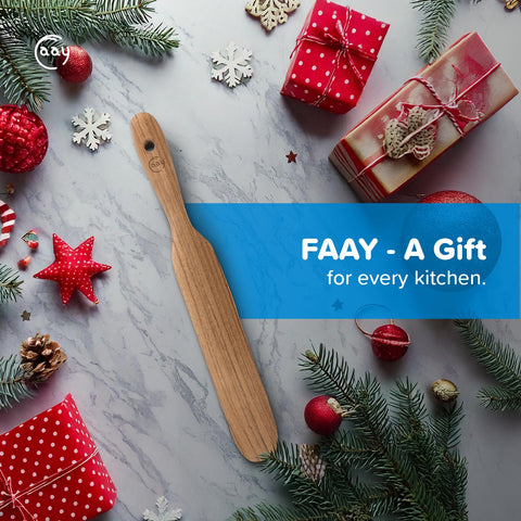 FAAY supports Thai artisans—sustainable teak craftsmanship.