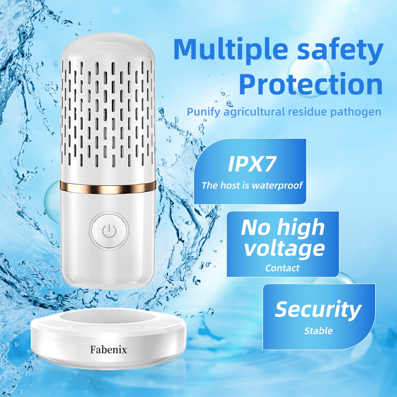 Fabenix ozone-water preservation option demonstrates versatile storage and freshness potential