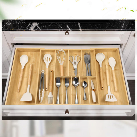 Fabsome in-drawer setup demonstrates easy wipe-clean maintenance.