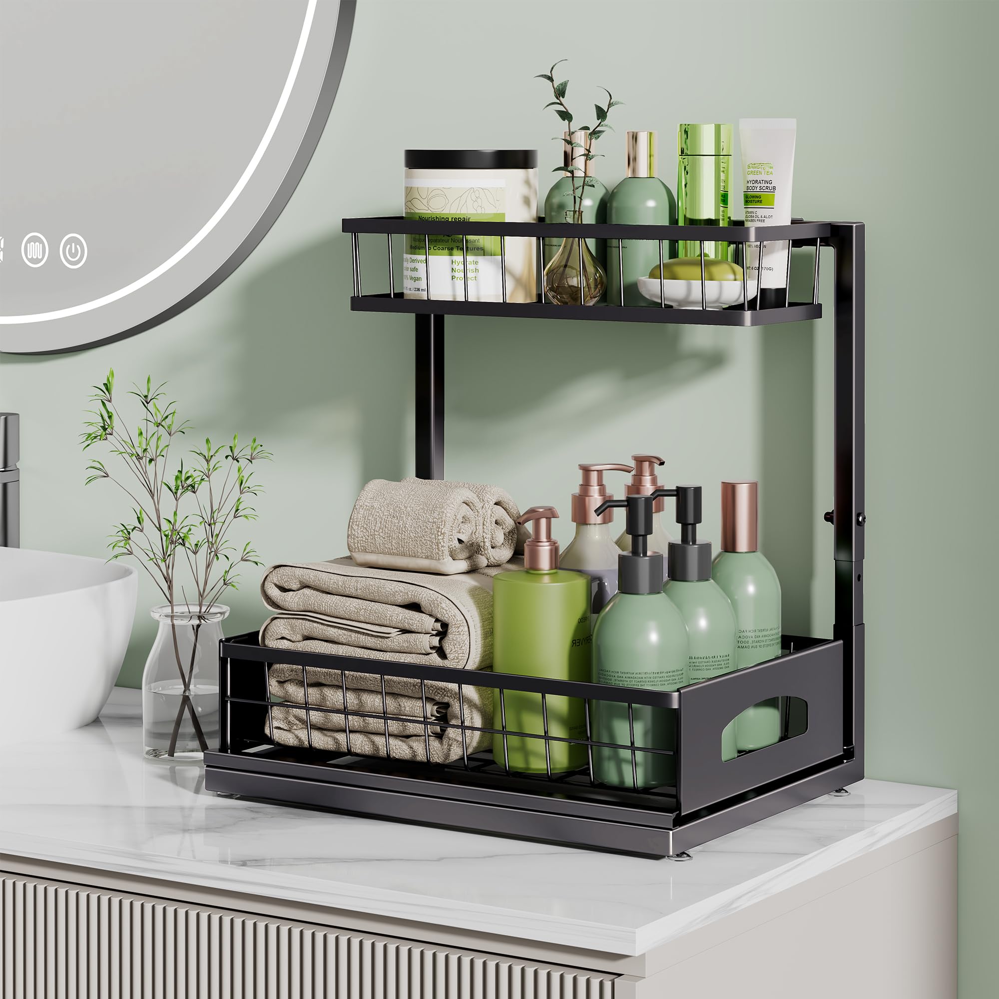Fabutier easy-install cabinet organizer quick setup in minutes.