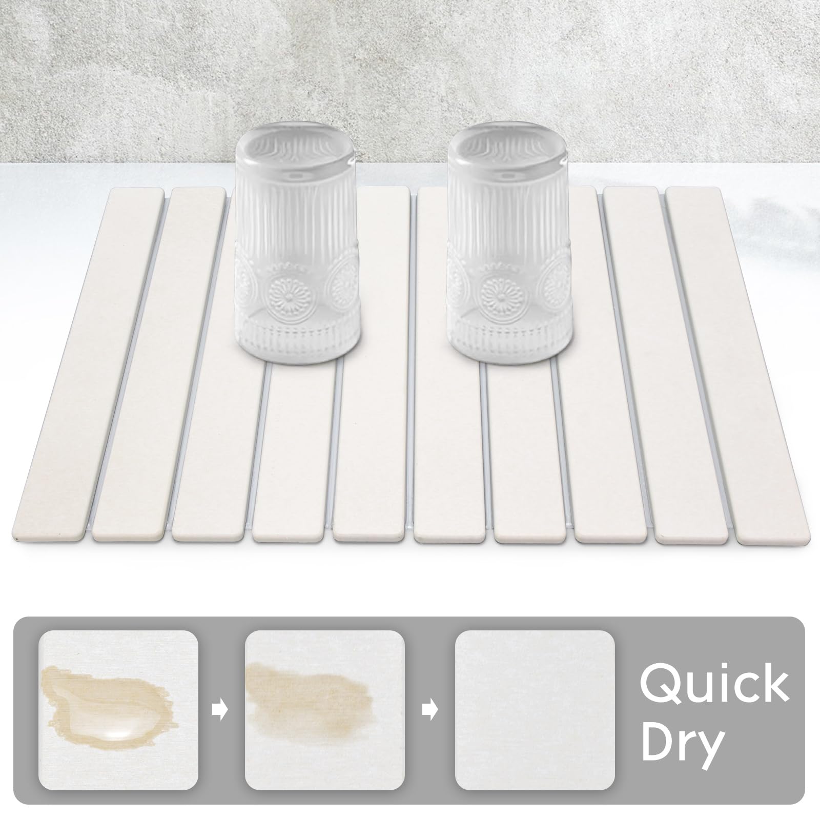 FADSKKJ diatomaceous earth material highlighting safe, non-toxic surface
