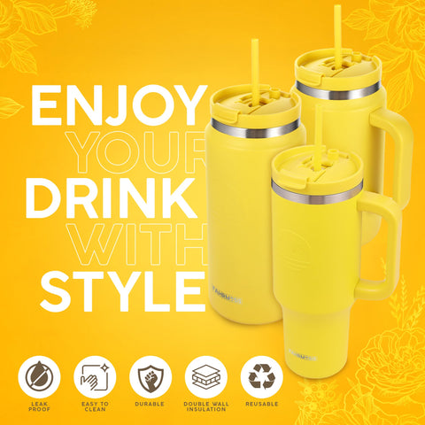 FAHRMOSIS wide-mouth design simplifies filling ice and cleaning.