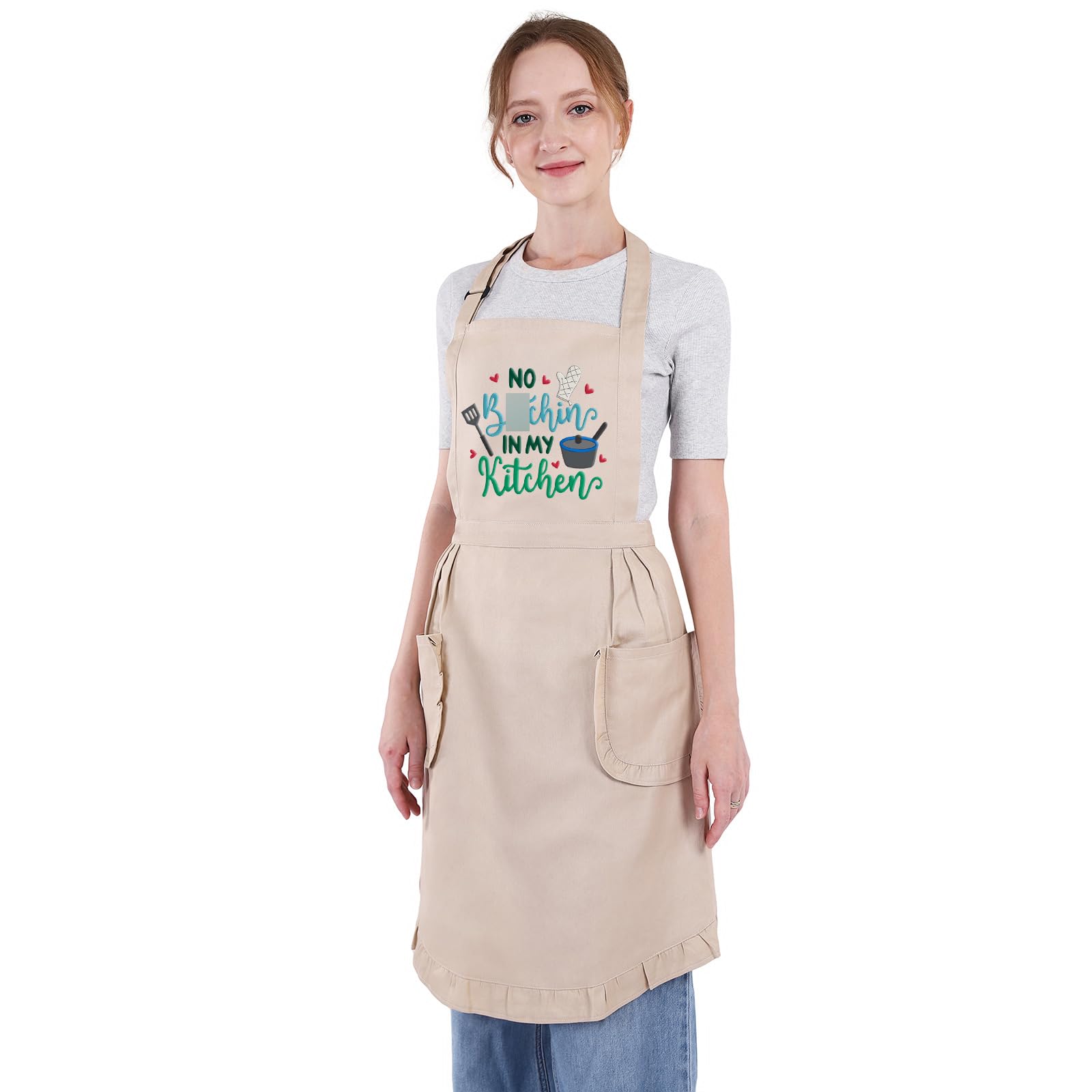Fairy's Gift apron for baking and dinner brings style and practicality to gatherings.