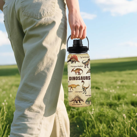 FAIVHSO gift-ready dinosaur bottle suitable for gifting.