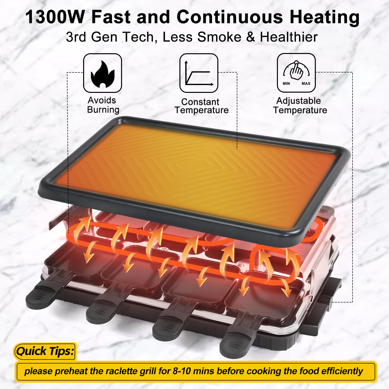 Cast-iron griddle on Fajiabao delivering even heat and durable performance
