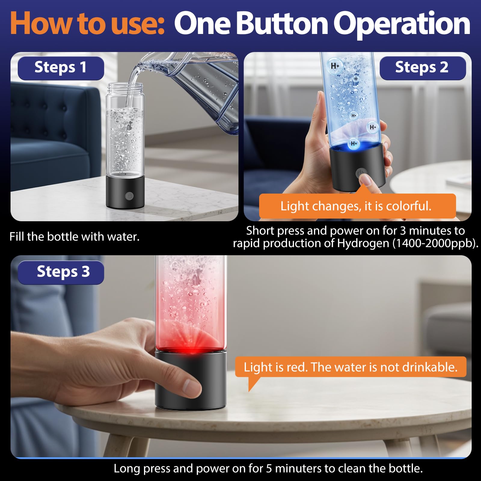 Fakllod bottle cap closeup showing secure seal suitable for travel