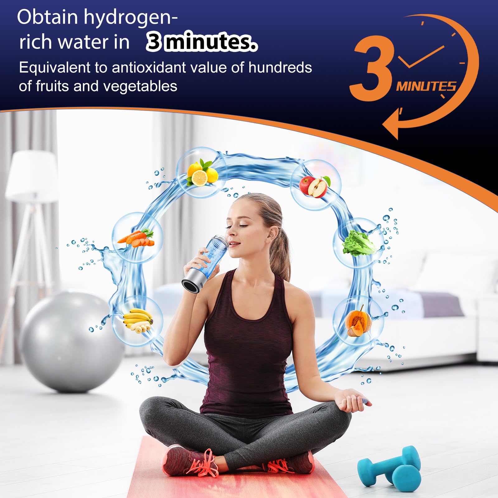 Fakllod bottle recharge port highlighting USB-C charging for convenience