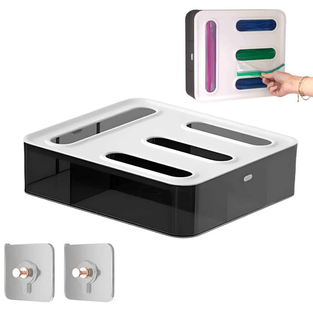 FALAH 4-in-1 bag organizer in a drawer, tidy and accessible for bags.