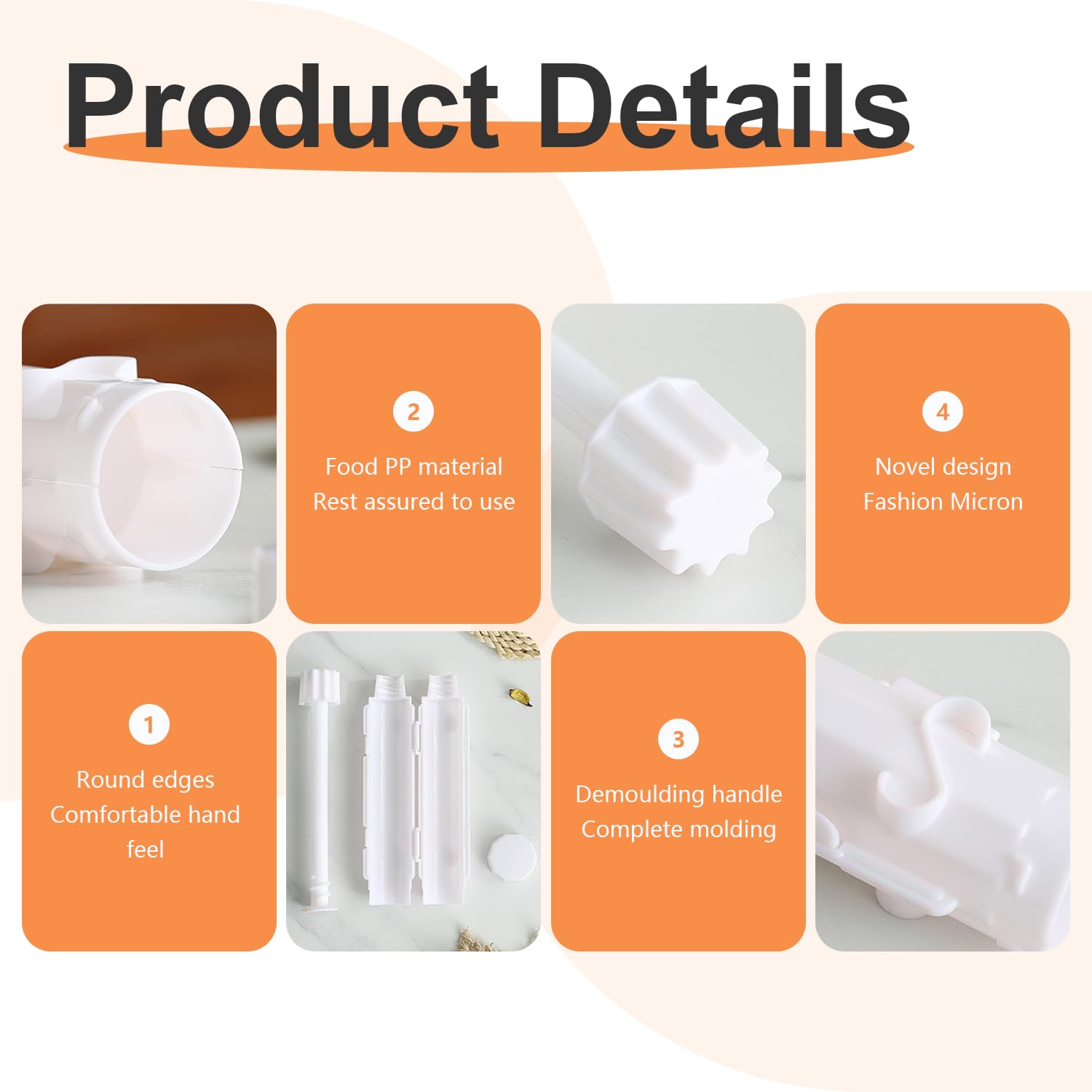 FALESHOS Sushi Kit Cutter Mold delivering precise cuts for neat presentation