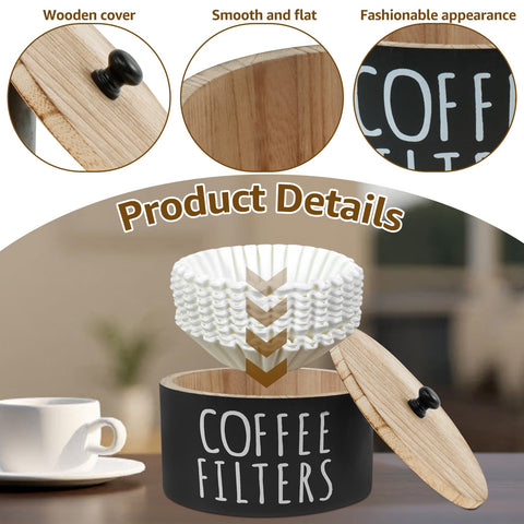 FALESOUL multi-use storage stores filters, capsules, and sugar packets.