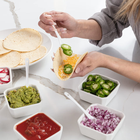FAMHH dishwasher-safe bowls simplify cleanup after gatherings.