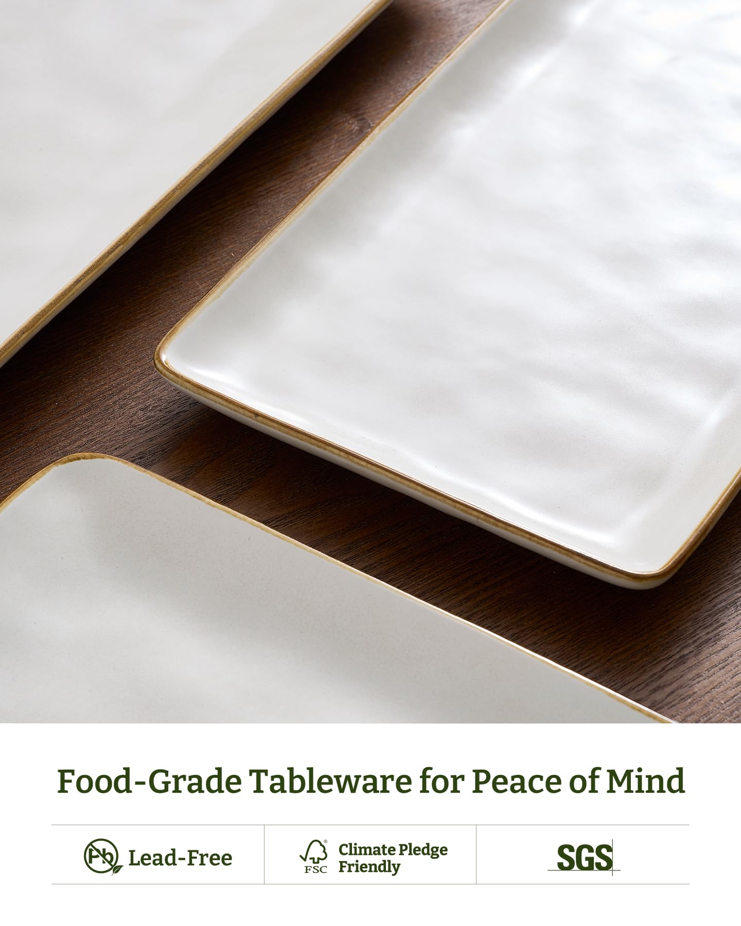 Famiware platter with cheese and fruit on a stylish party table.