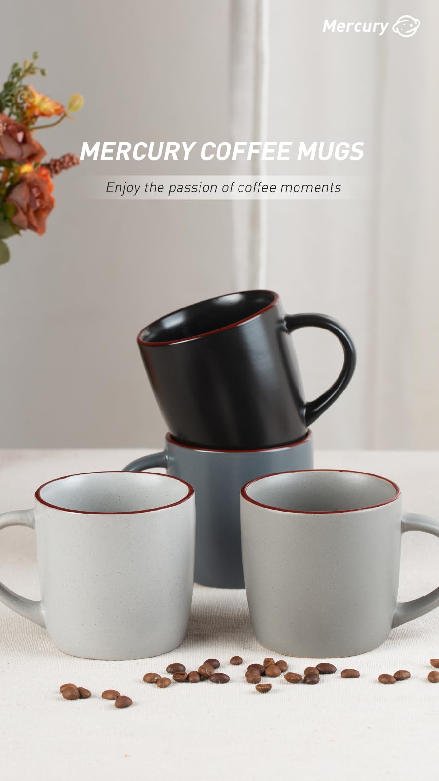 Gift-ready set of Famiware Mercury mugs perfect for housewarmings and celebrations.
