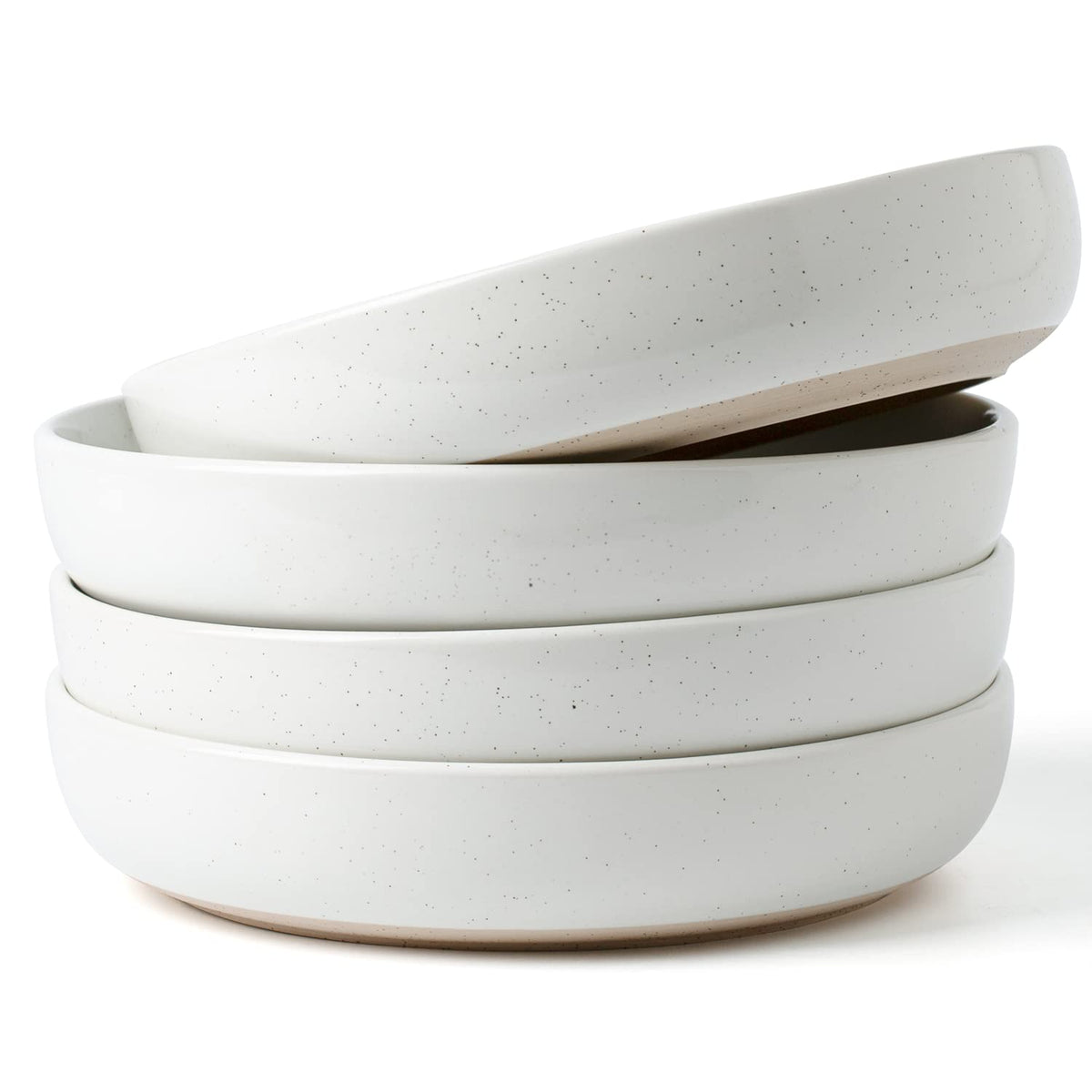 Famiware Milkyway bowls front view, ideal for pasta and salads.
