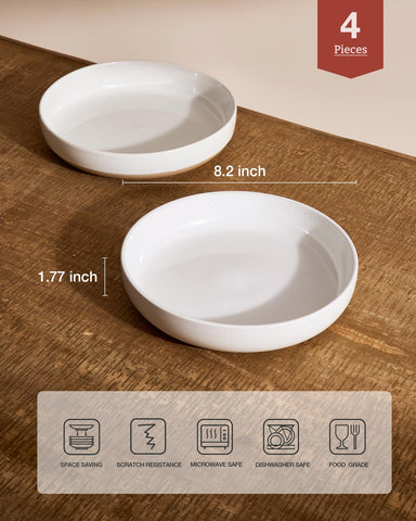 Famiware Milkyway bowls stacked, space saving dining solution for small kitchens.